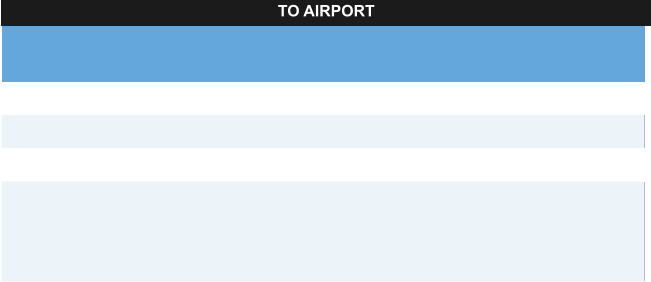 TO AIRPORT